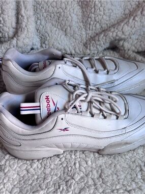 Reebok Men's White Leather Trainers